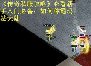 《传奇私服攻略》必看新手入门必备：如何称霸玛法大陆