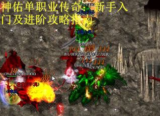 神佑单职业传奇：新手入门及进阶攻略指南