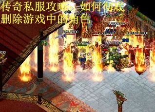 传奇私服攻略：如何彻底删除游戏中的角色