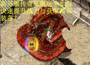 新开服传奇私服玩家如何快速提升战力与获取稀有装备?