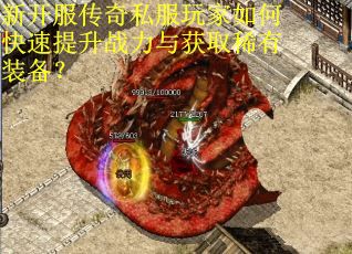 新开服传奇私服玩家如何快速提升战力与获取稀有装备？