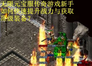 无限元宝服传奇游戏新手如何快速提升战力与获取顶级装备？