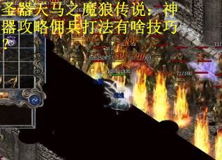 圣器天马之魔狼传说：神器攻略佣兵打法有啥技巧？