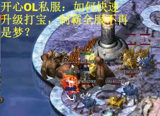 开心OL私服：如何快速升级打宝，制霸全服不再是梦？