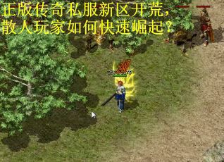 正版传奇私服新区开荒，散人玩家如何快速崛起？