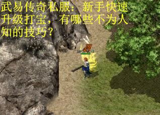 武易传奇私服：新手快速升级打宝，有哪些不为人知的技巧？