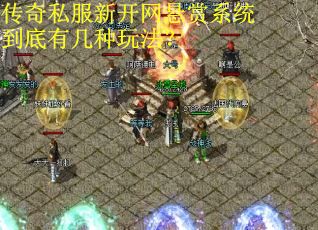 传奇私服新开网悬赏系统到底有几种玩法？