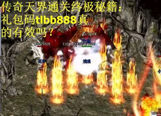 传奇天界通关终极秘籍：礼包码tlbb888真的有效吗？