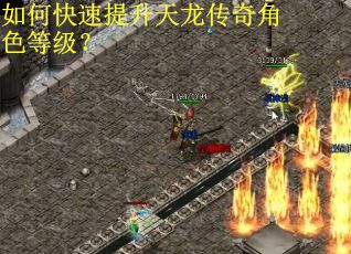 如何快速提升天龙传奇角色等级？