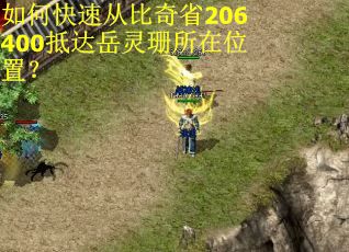 如何快速从比奇省206400抵达岳灵珊所在位置？